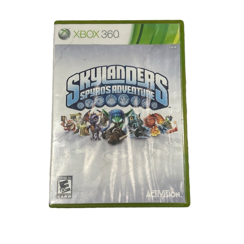 XBOX 360 Skylanders Spyro's Adventure - Single Player - Rated E (Everyone)